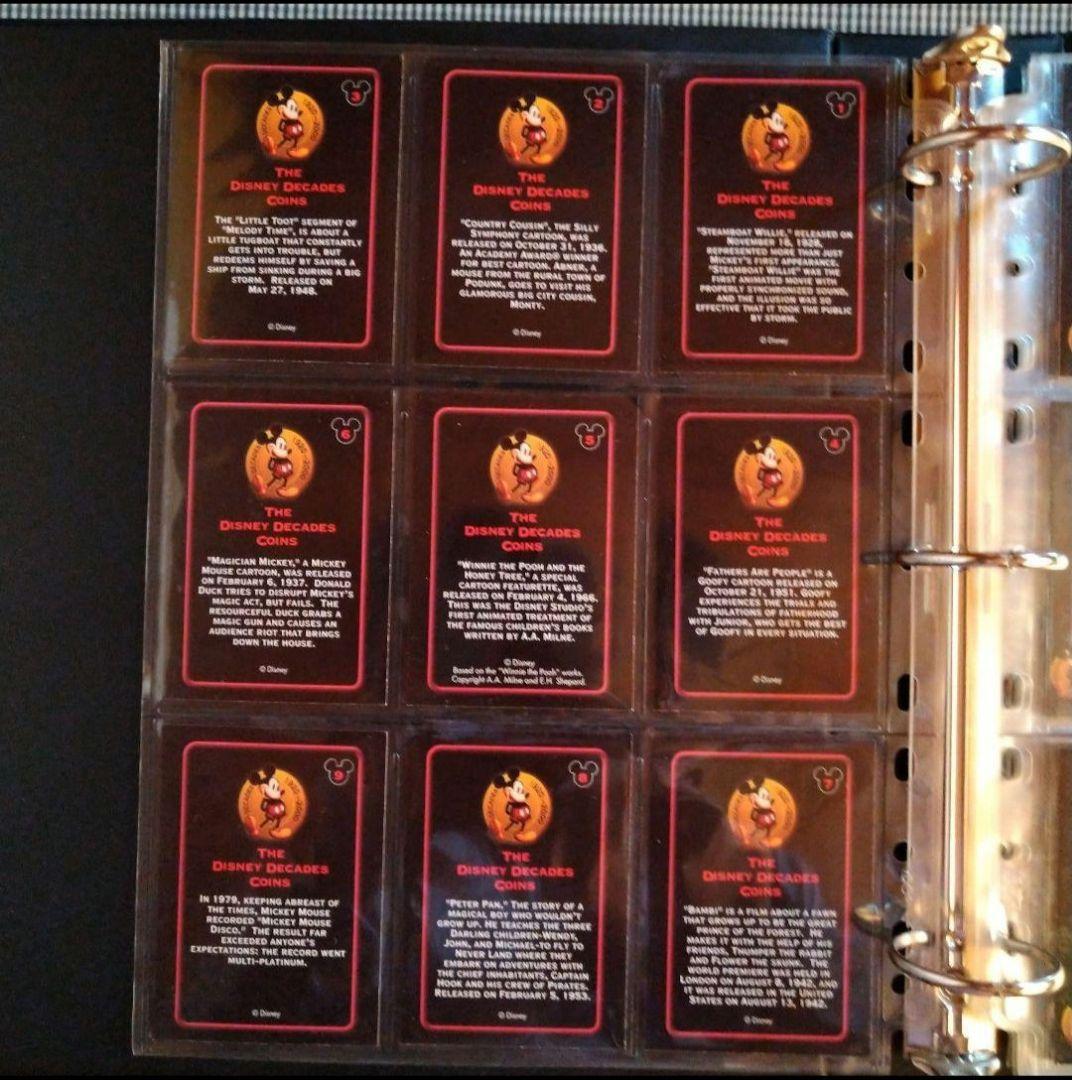 ディズニーTHE DISNY DECADES  COINS 51枚セット
