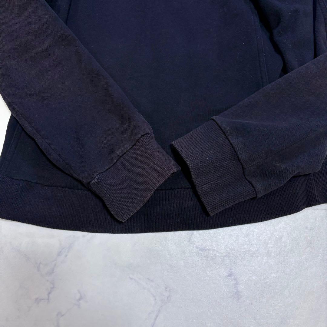 バーバリー ブラックレーベル ノバチェックフード付きジップパーカー L相当 黒