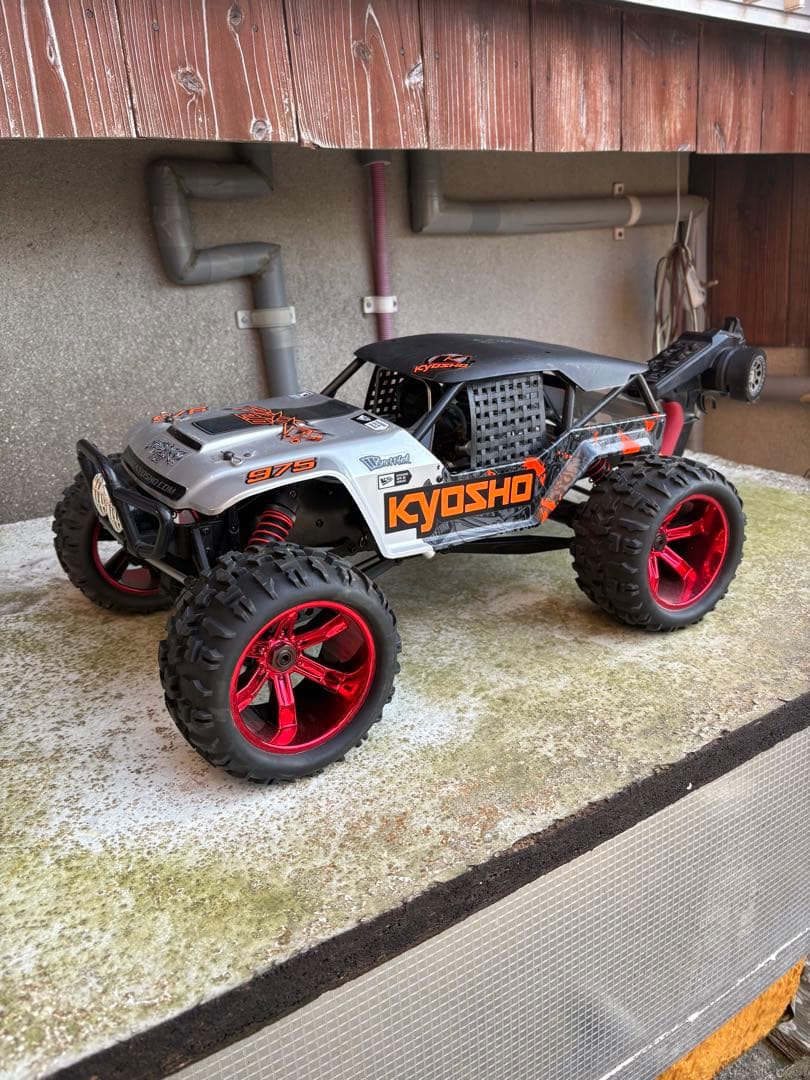 1/8 京商RC 4WD FO-XXReadyset モンスタートラックエンジン