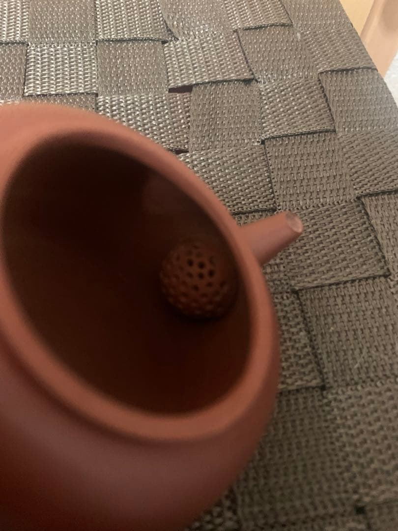 【荊溪惠孟臣製款】唐物 紫砂 朱泥 砲口 孟臣壺