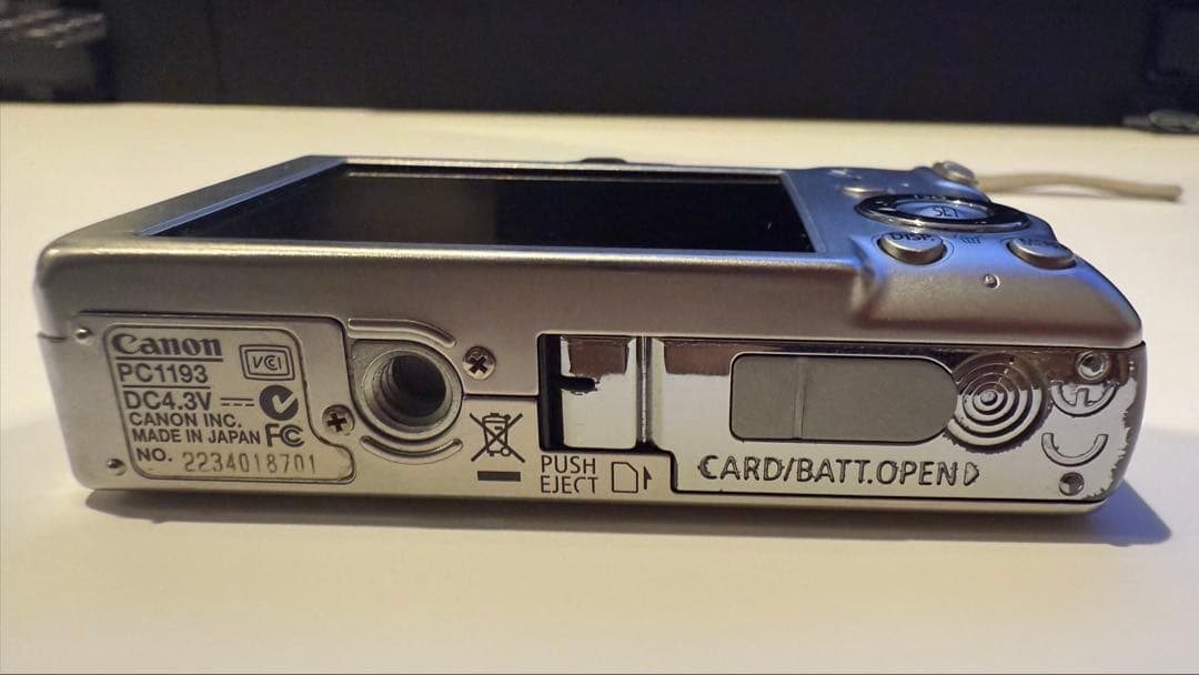 Canon IXY DIGITAL PC1193 デジカメ キャノン 昭和レトロ