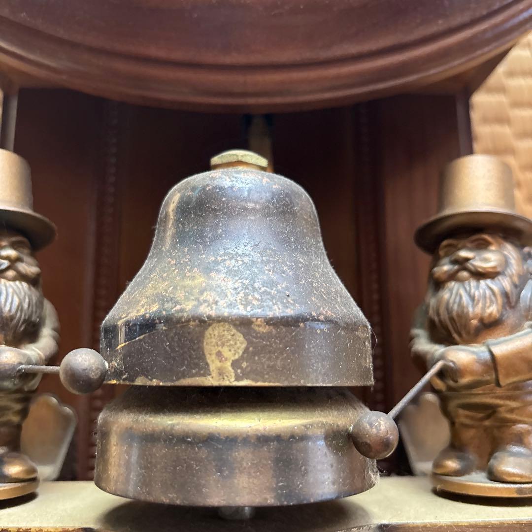 ☆希少　リズム時計　スモールワールド 　掛け時計　SUMO