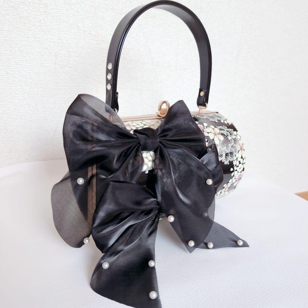 和装バッグ　草履　セット　派手　成人式　結婚式　艶やか屋みんく華やか