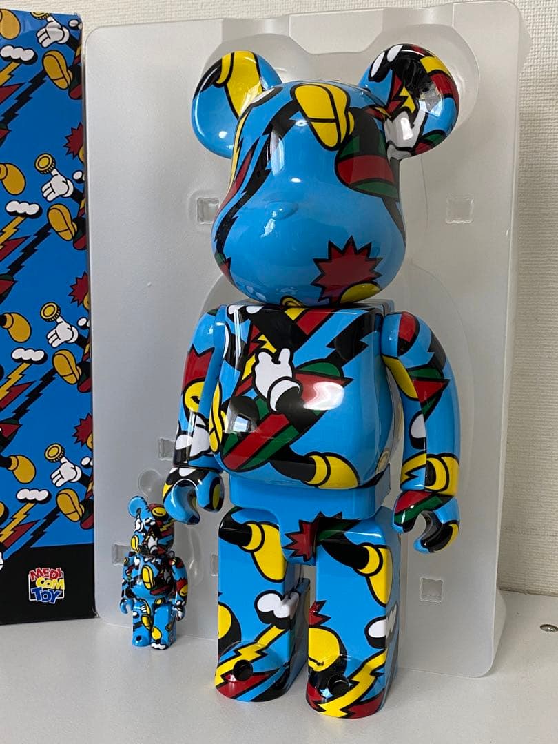 ベアブリック/Grafflex Arts/400%/限定/100%/セット/箱付
