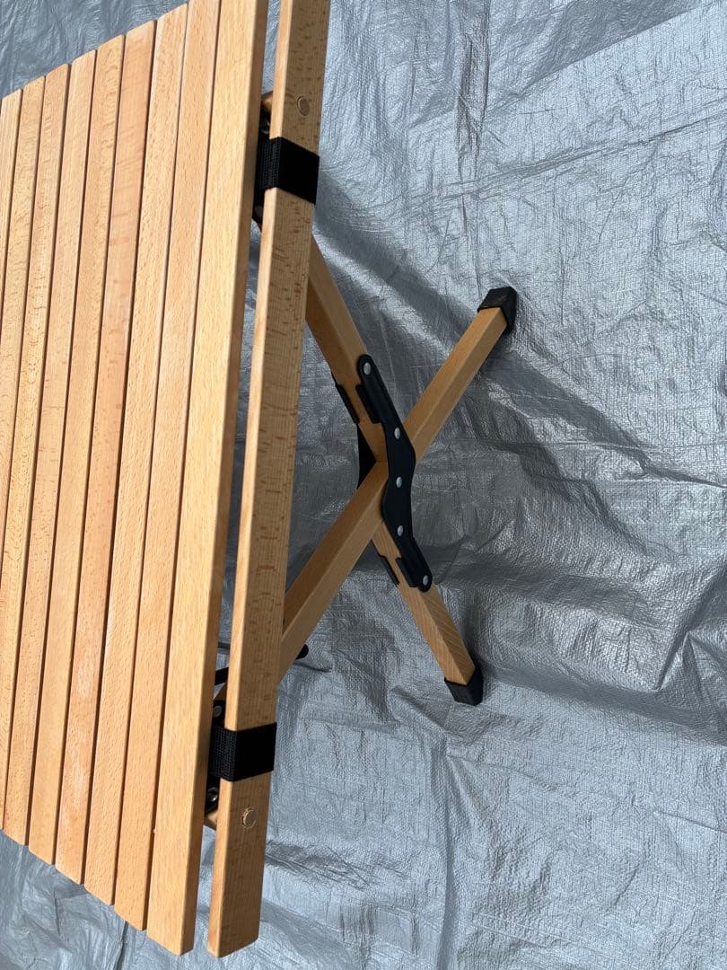 ハイランダー　木製折りたたみテーブル