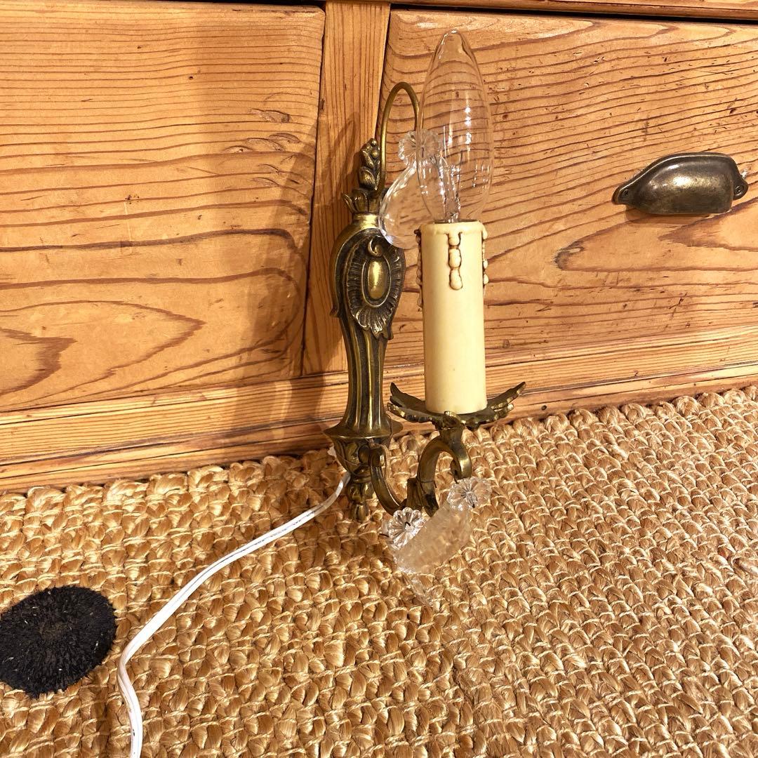 フランスアンティーク　ウォールランプ　1灯照明　A