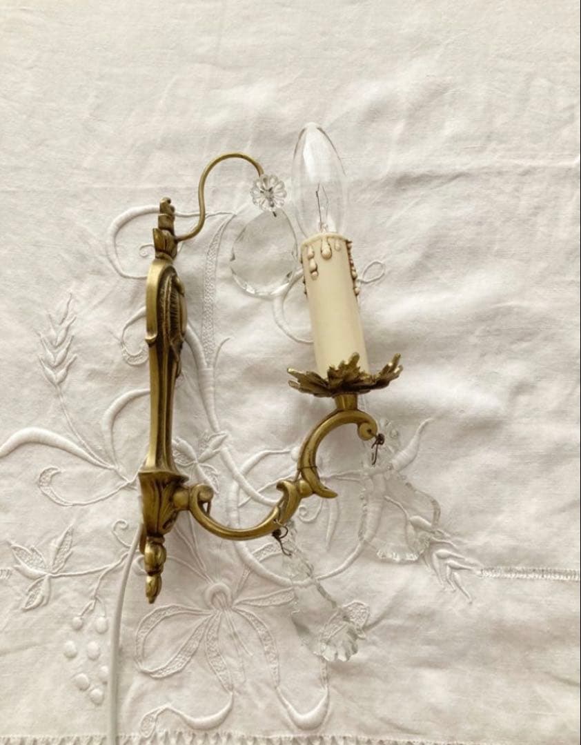 フランスアンティーク　ウォールランプ　1灯照明　A