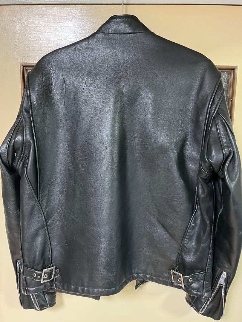 Schott シングルライダース　641Q サイズ42