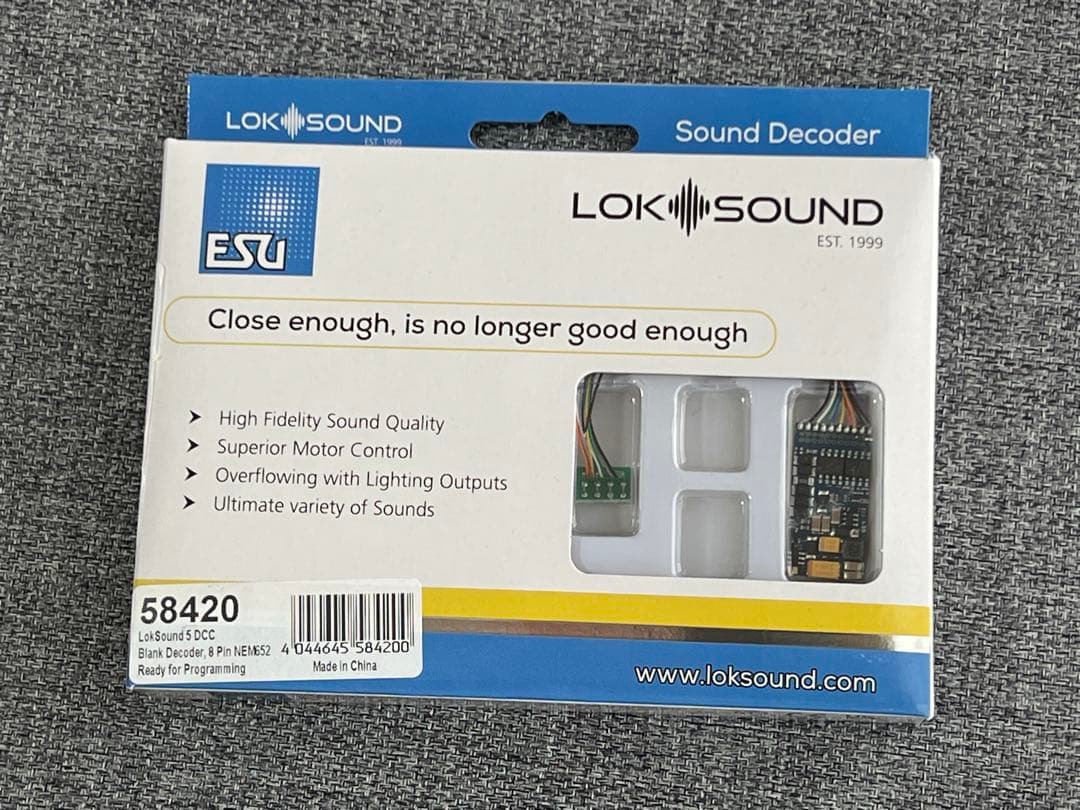 ESU Loksound5 サウンドデコーダー