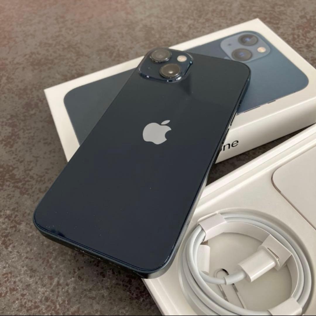 iPhone13 128GB simフリー ミッドナイト