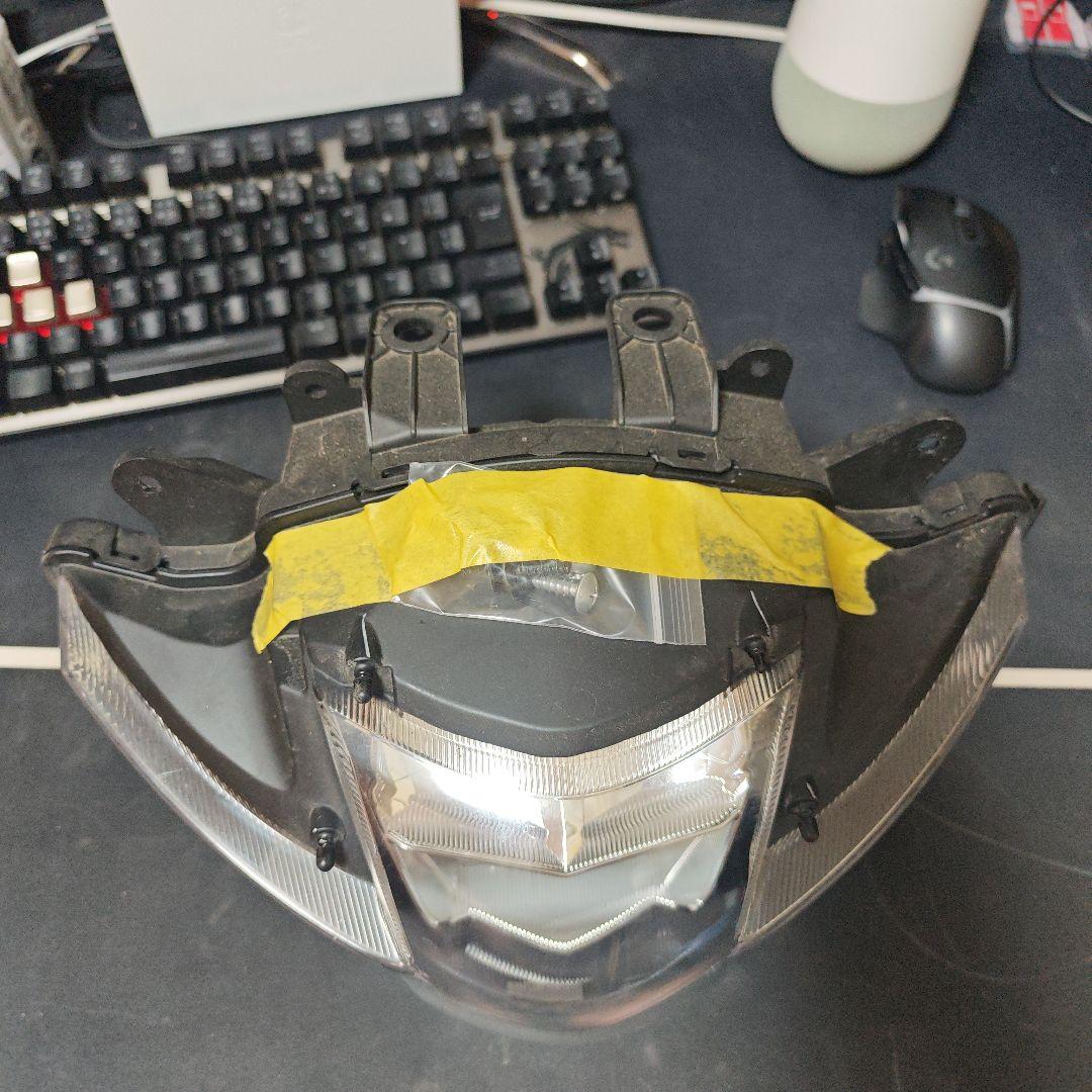 GSX-R125 ヘッドライト ユニット