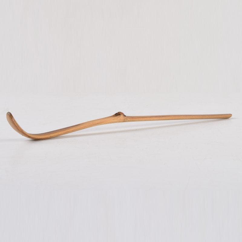 茶道具　茶杓　銘「清閑」　前大徳　藤井誠堂書付　共筒共箱　C　8766