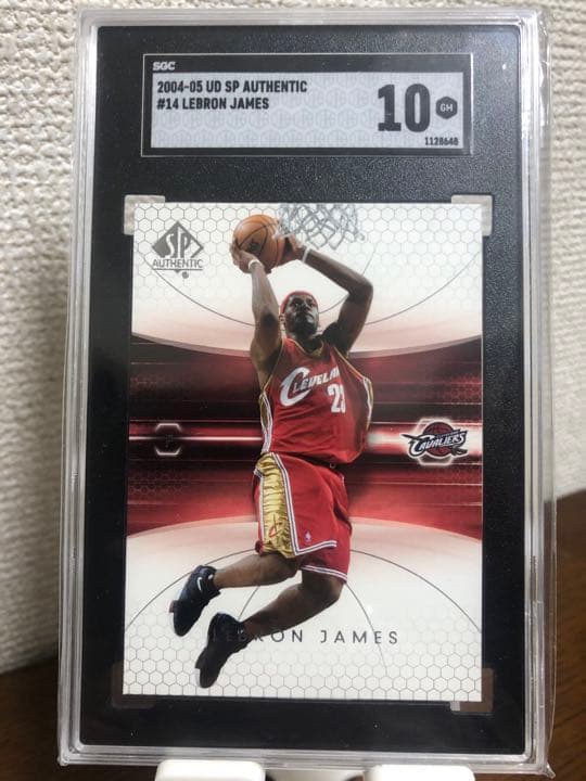その他 Sp authentic lebron james SGC 10