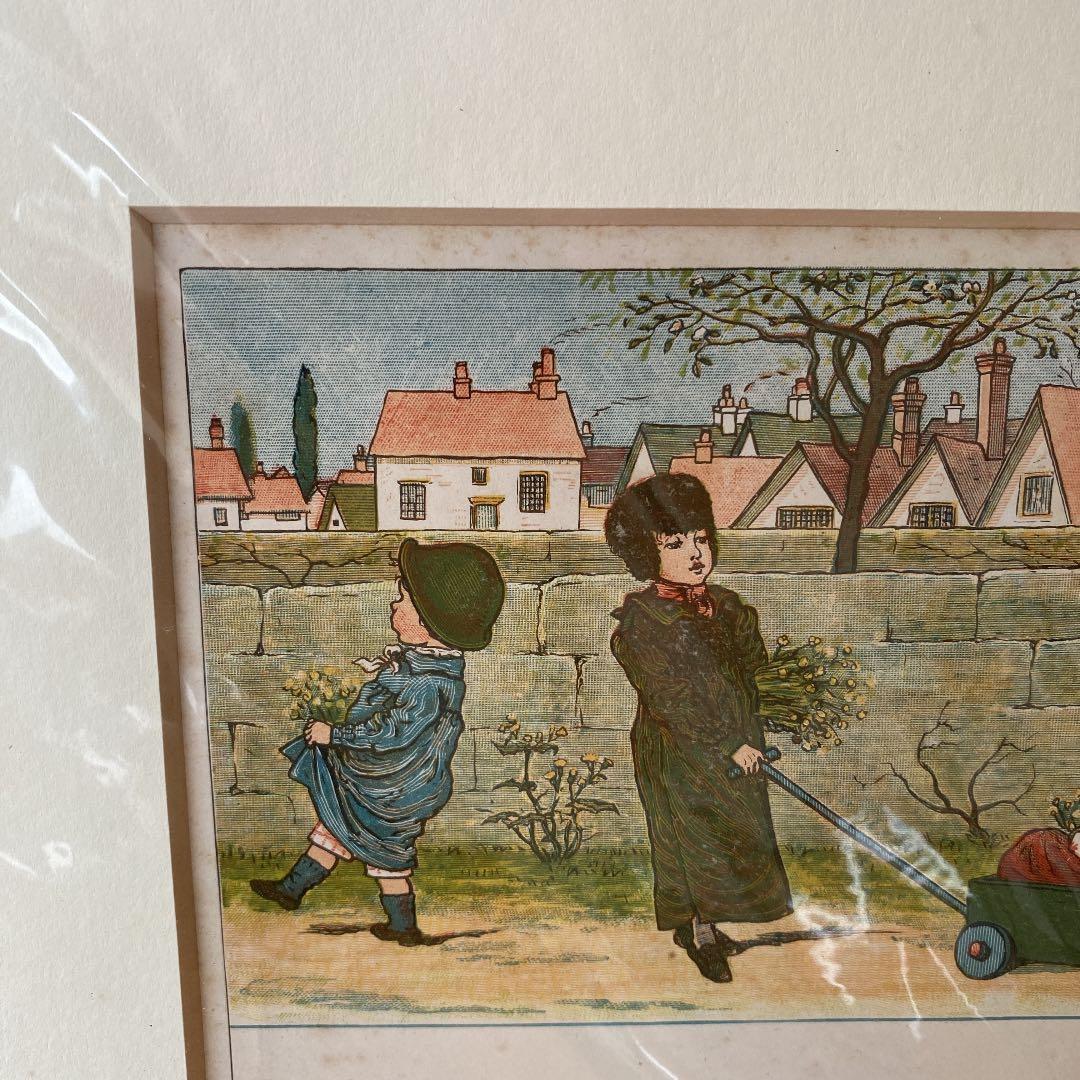 ケイトグリーナウェイ　アンティークプリント