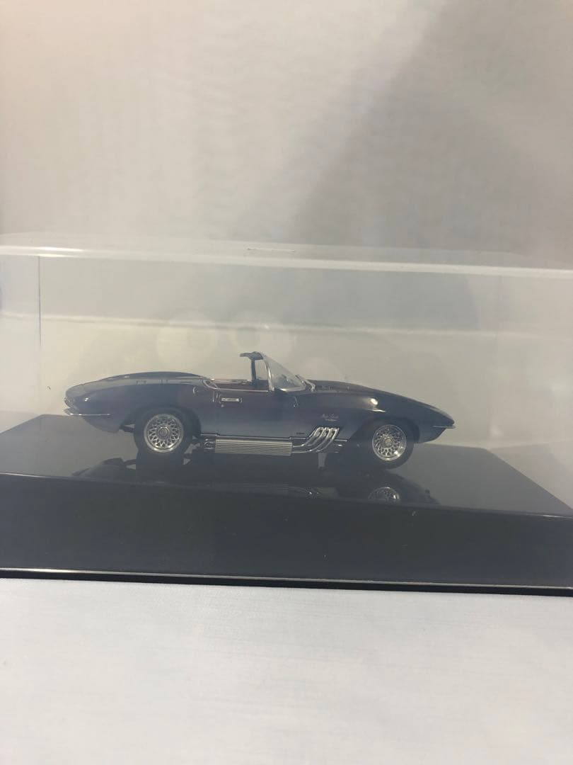 オートアート 1/43 シボレー コルベットブルー AUTOart