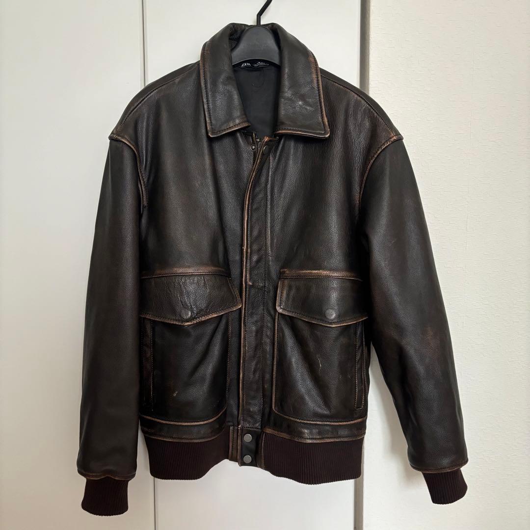 tsuribito323 さま専用 ZARA レザージャケット 完売品