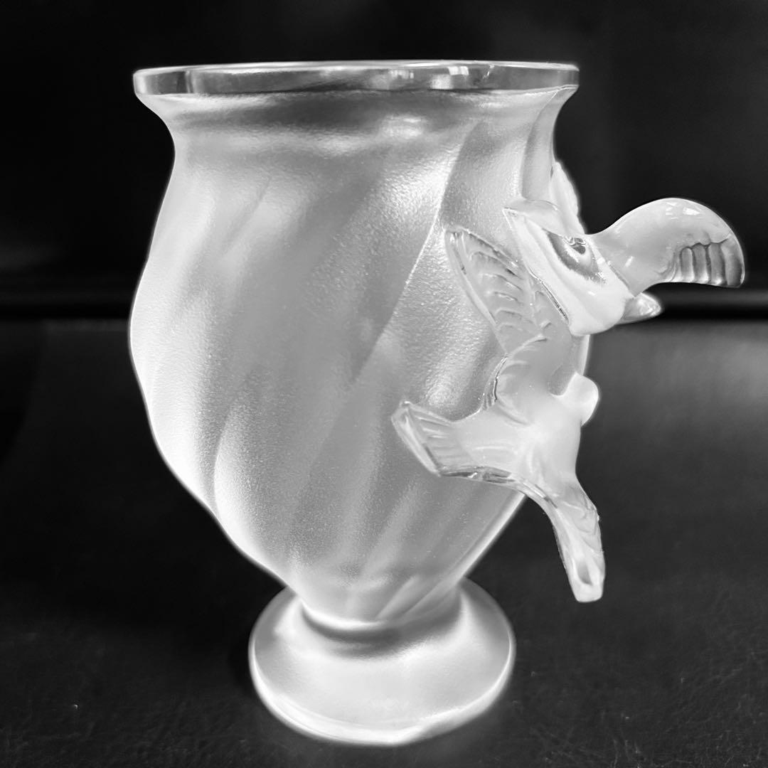 ⭐︎ご成約済み　希少【ロジーヌ】　ルネ・ラリック Lalique 花瓶　レア　美品