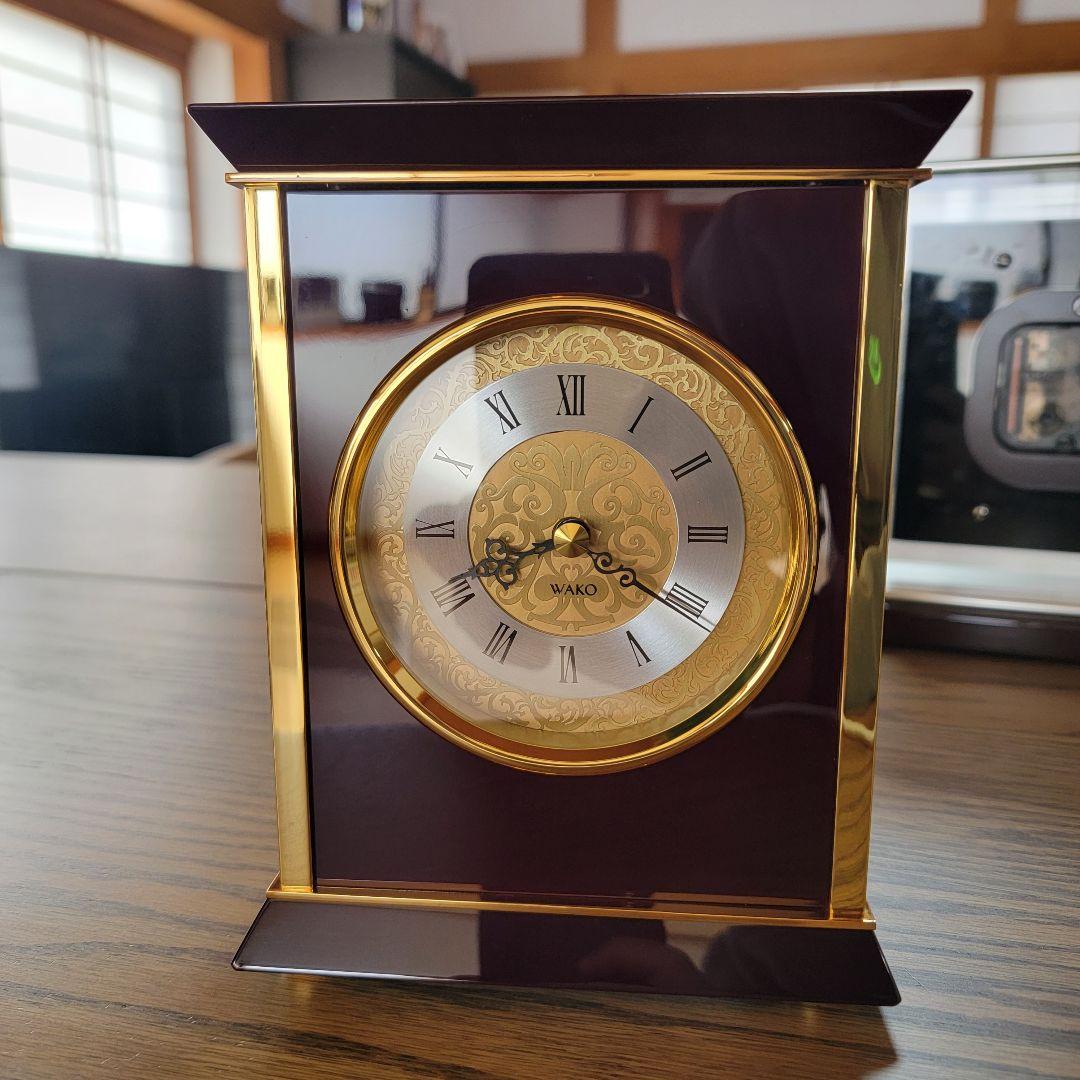 定価:110,000円 WAKO 置時計 NB1013R 動作品