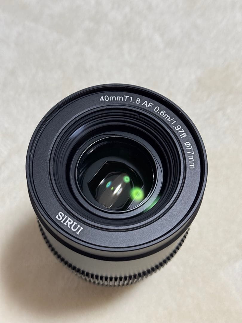 SIRUI 40mm T1.8 AF アナモルフィックレンズ