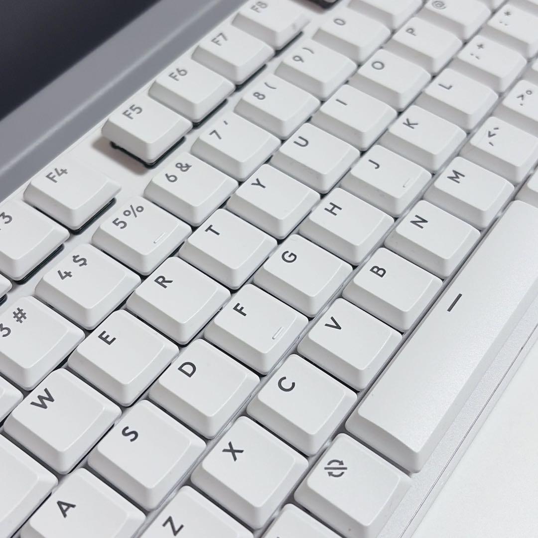 Logicool G G515 LIGHTSPEED TKL ホワイト リニア軸