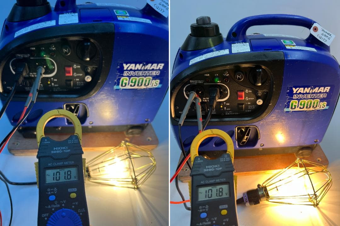 YANMAR ヤンマー インバーター発電機 G900IS 動作良好 ♪ 1213