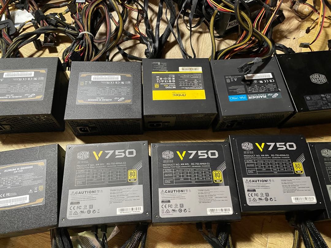 (N-12)．電源ユニット750W x10個セット