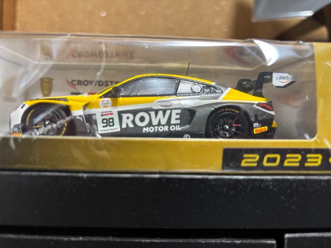 スパーク1/43 BMW M4 GT3 ROWE Racing 2023スパ優勝