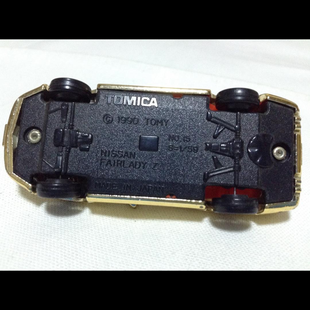 【トミカ】NISSAN フェアレディZ 金色【廃番ビンテージミニカー】