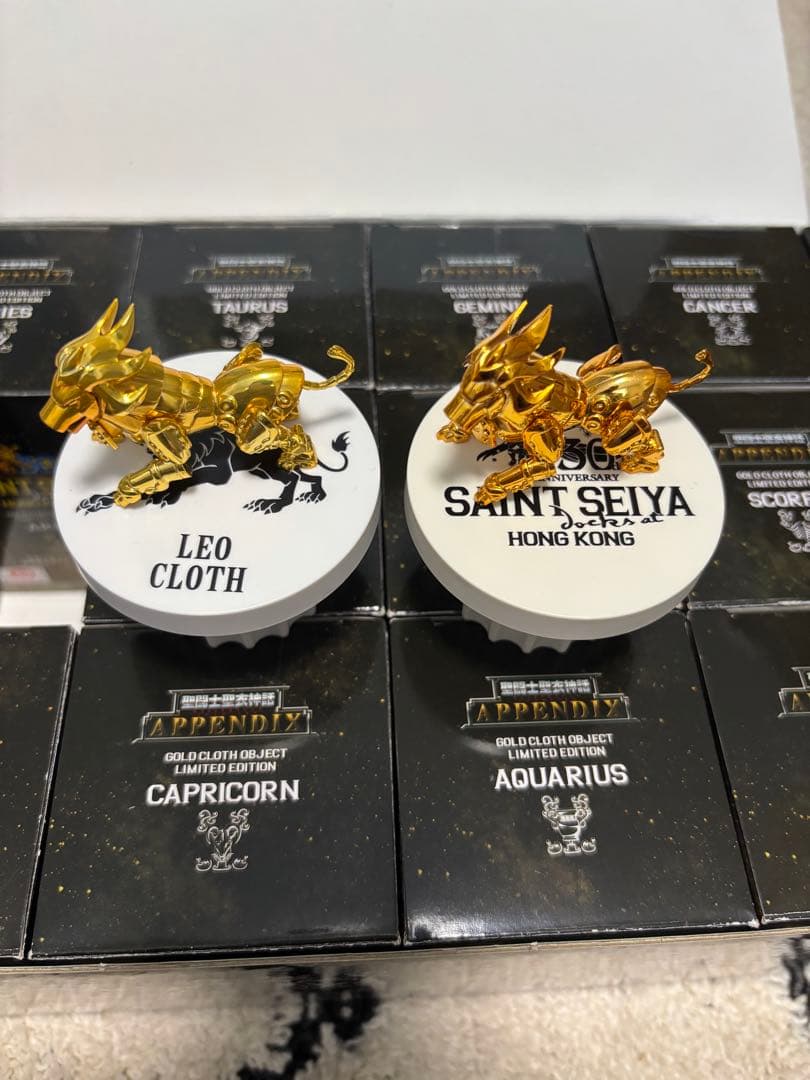 聖闘士聖衣神話 APPENDIX 黄金聖衣オブジェ Hong Kong限定版