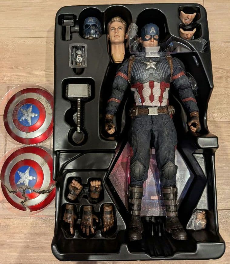 ホットトイズ ムービーマスターピース キャプテンアメリカ エンドゲーム セット