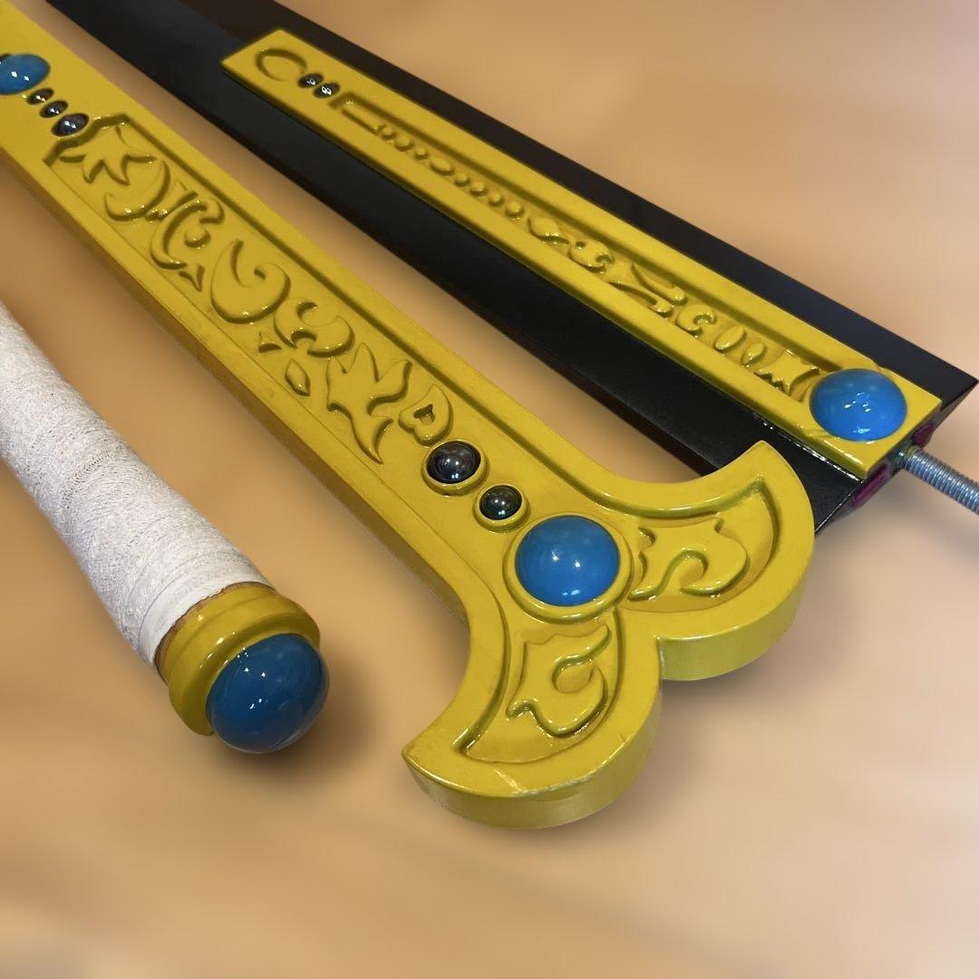 【◇◆ワンピース 鷹の目のミホーク 黒刀夜 コスプレ模倣刀◆◇】