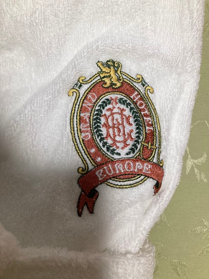 未使用 ホテル ヨーロッパ バスローブ バスタオル フェイスタオル 3点セット