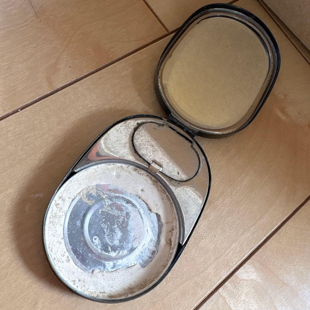 骨董　おしろい　化粧コンパクト　アンティーク　希少　古道具