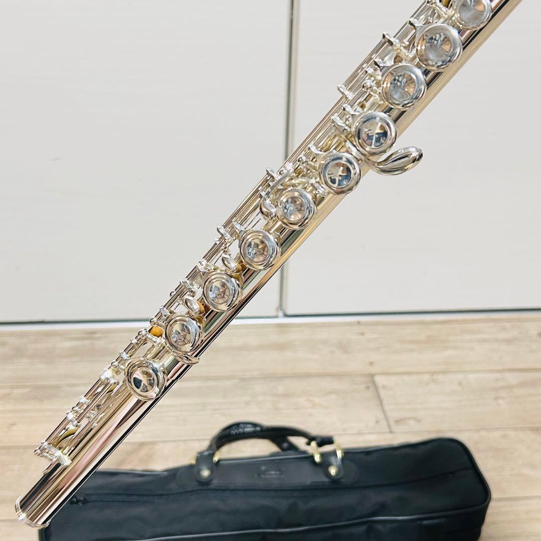 【工房メンテ済】Pearl パール フルート Eメカ付き　ケース付き