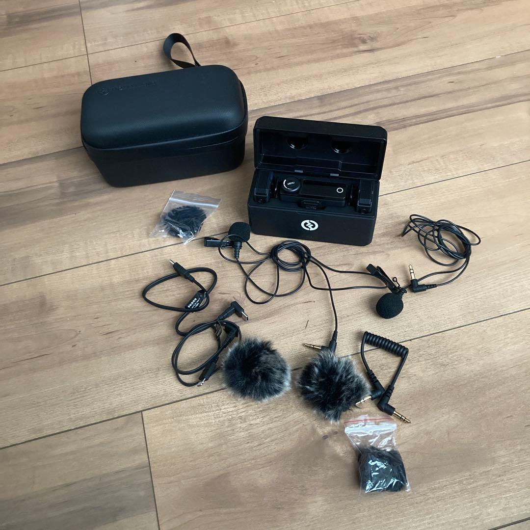 Hollyland-Lark Max-ワイヤレスマイク-ピンマイク