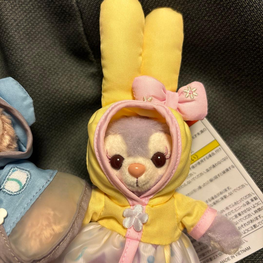 ダッフィーステラルー★ぬいぐるみバッジ ビューティフルレイニーデイズ★新品未使用