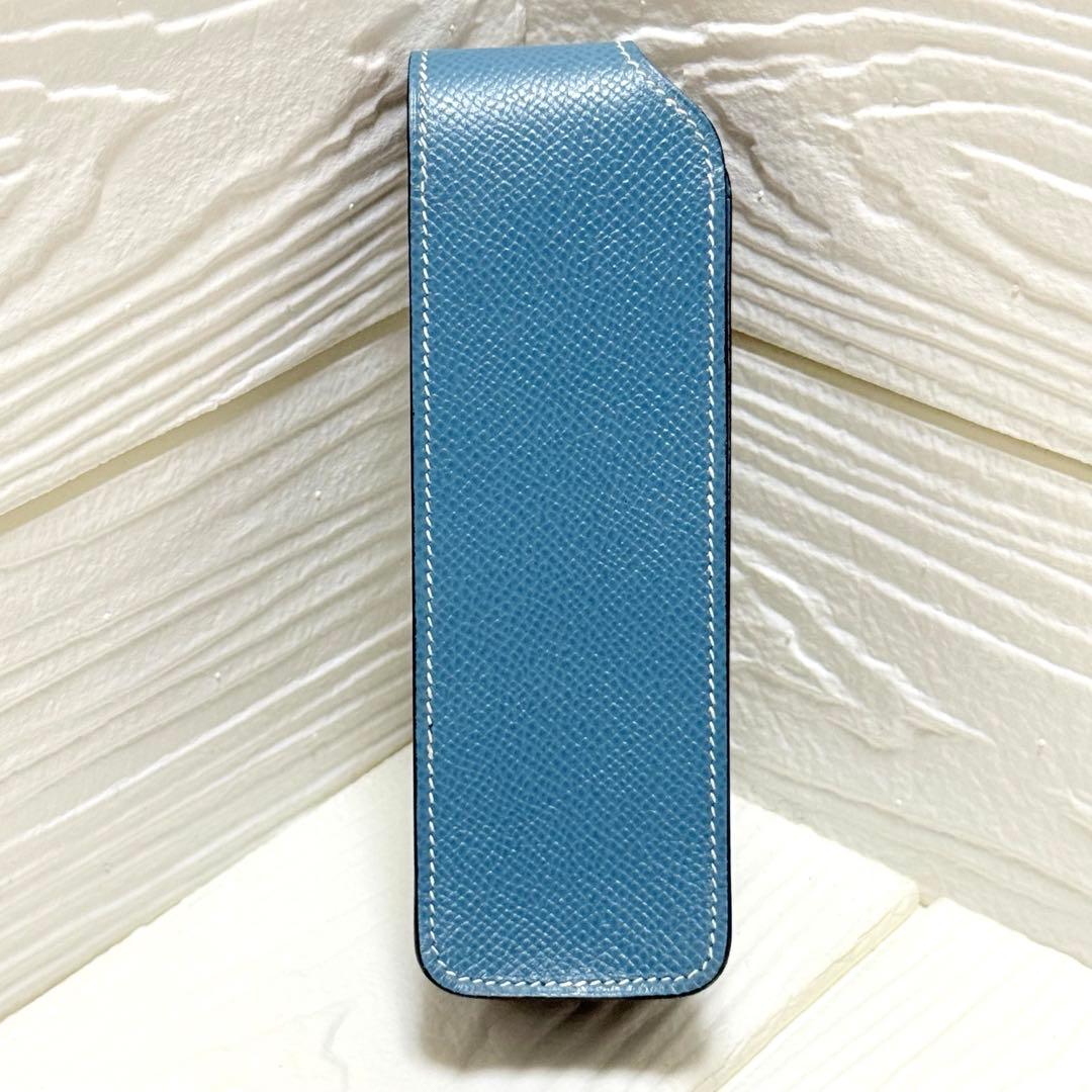 ★新品未使用★HERMES★エルメス★ペンケース★ブルージーン★ヴィンテージ