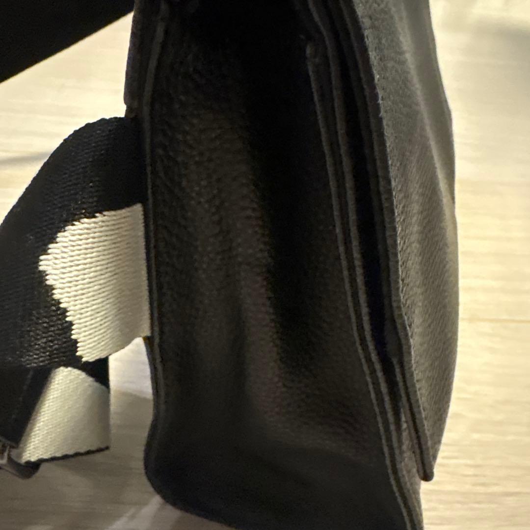 ear PAPILLONNER ダルメ柄　ショルダーバッグ　黒　数回使用