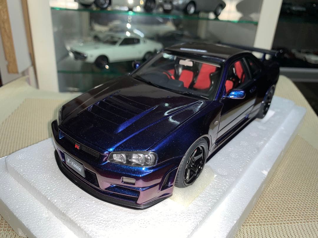 オートアート 1/18 ニスモGT-R Zチューン(ミッドナイトパープル)