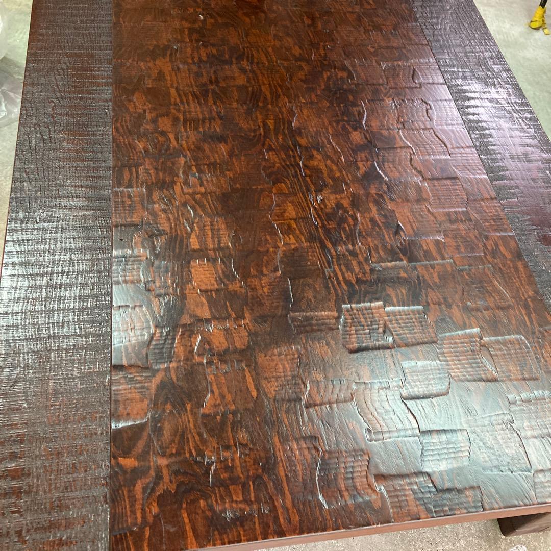 ユ*タ様 木製 国内生産品 家具調コタツ ダークブラウン　幅約120cm 奥行約