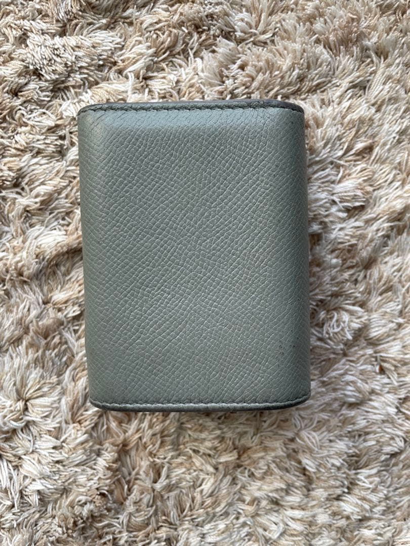 Dior グレー 三つ折り財布