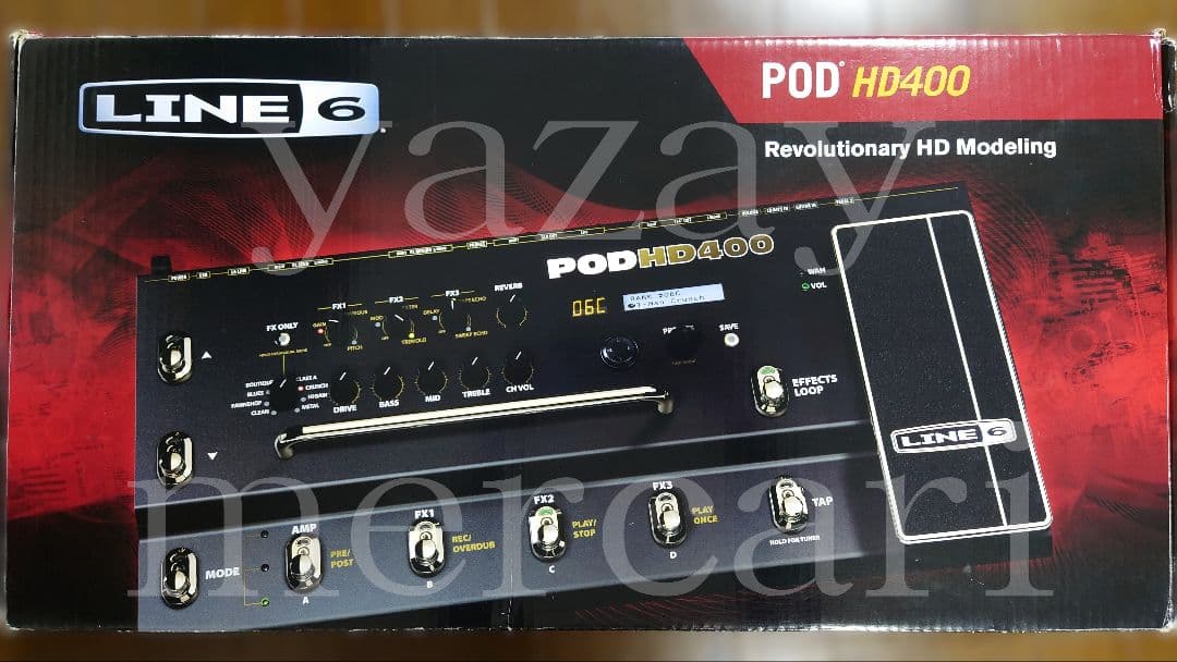 LINE6 POD HD400 マルチエフェクター アンプシミュレーター