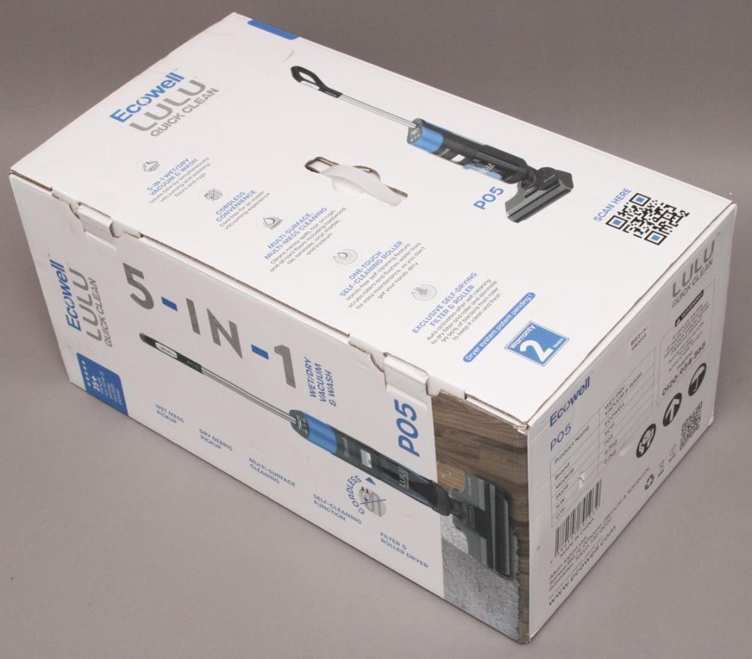 新品 Ecowell LULU 乾湿両用バキューム＆ワッシャー 家庭用 水拭き