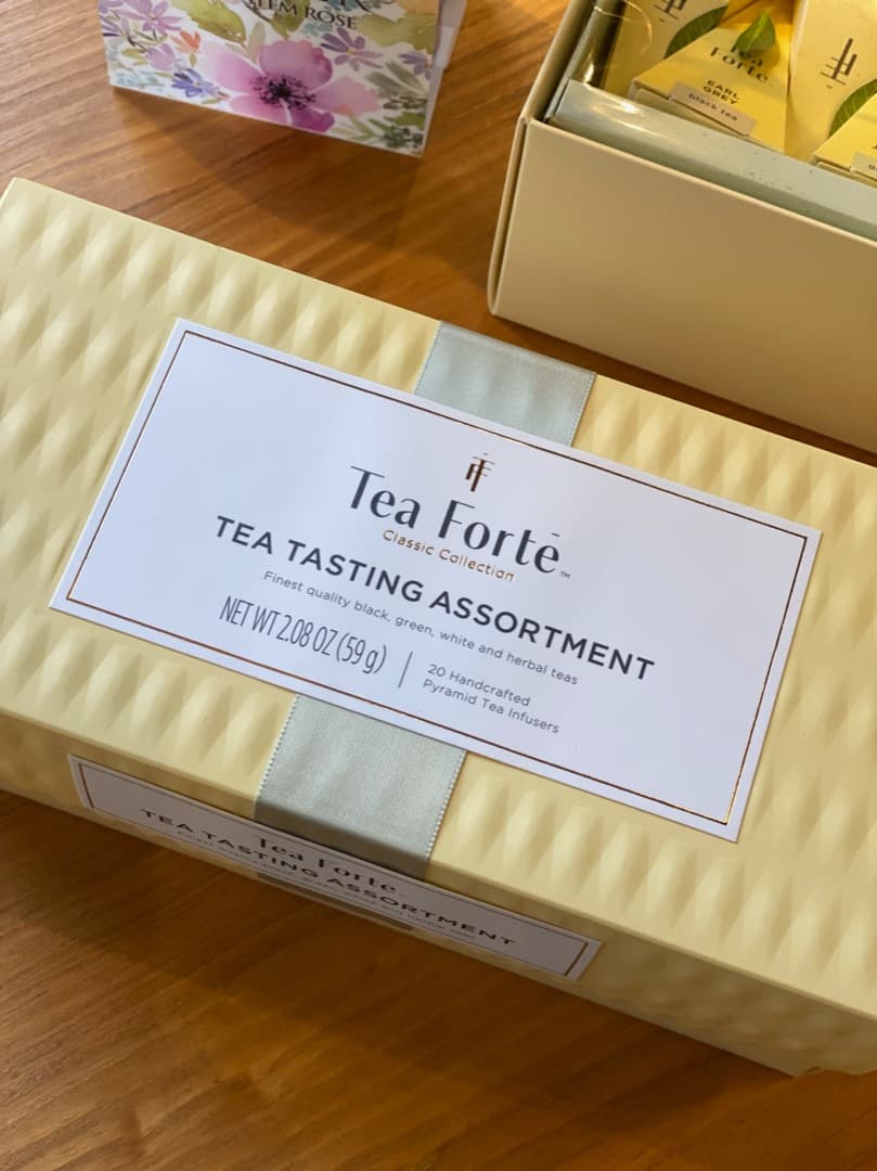 Tea Forte 紅茶 ティーフォルテ ティーテイスティングダブル ２０個