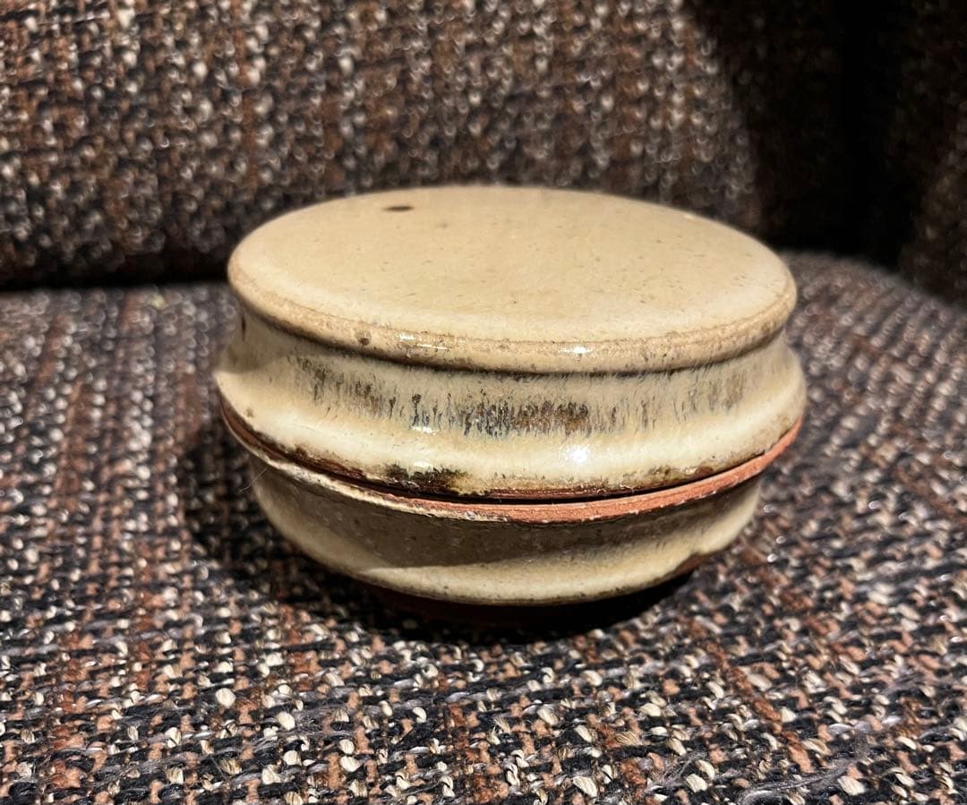 濱田庄司/ 香合 蓋物 香道具