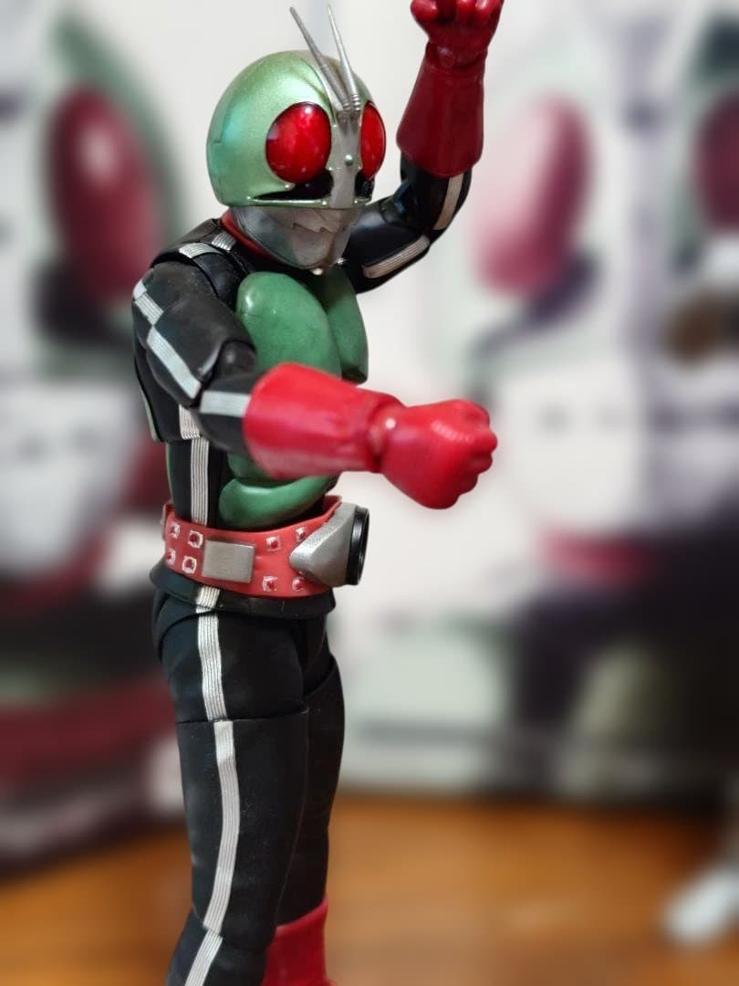 真骨彫　仮面ライダー新1号＆新2号