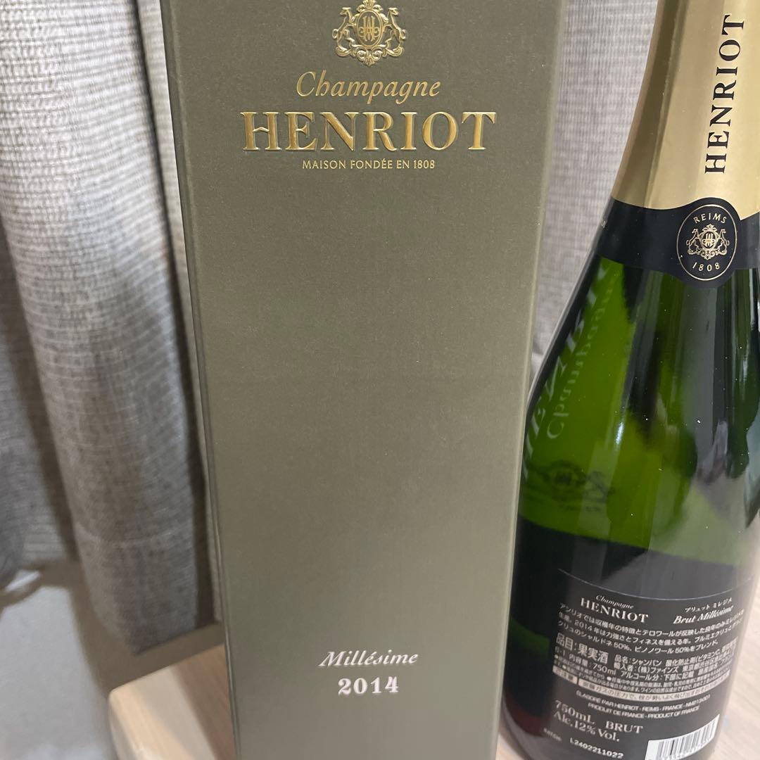 新品未使用品Henriot シャンパン ミレジム 2014 750ml