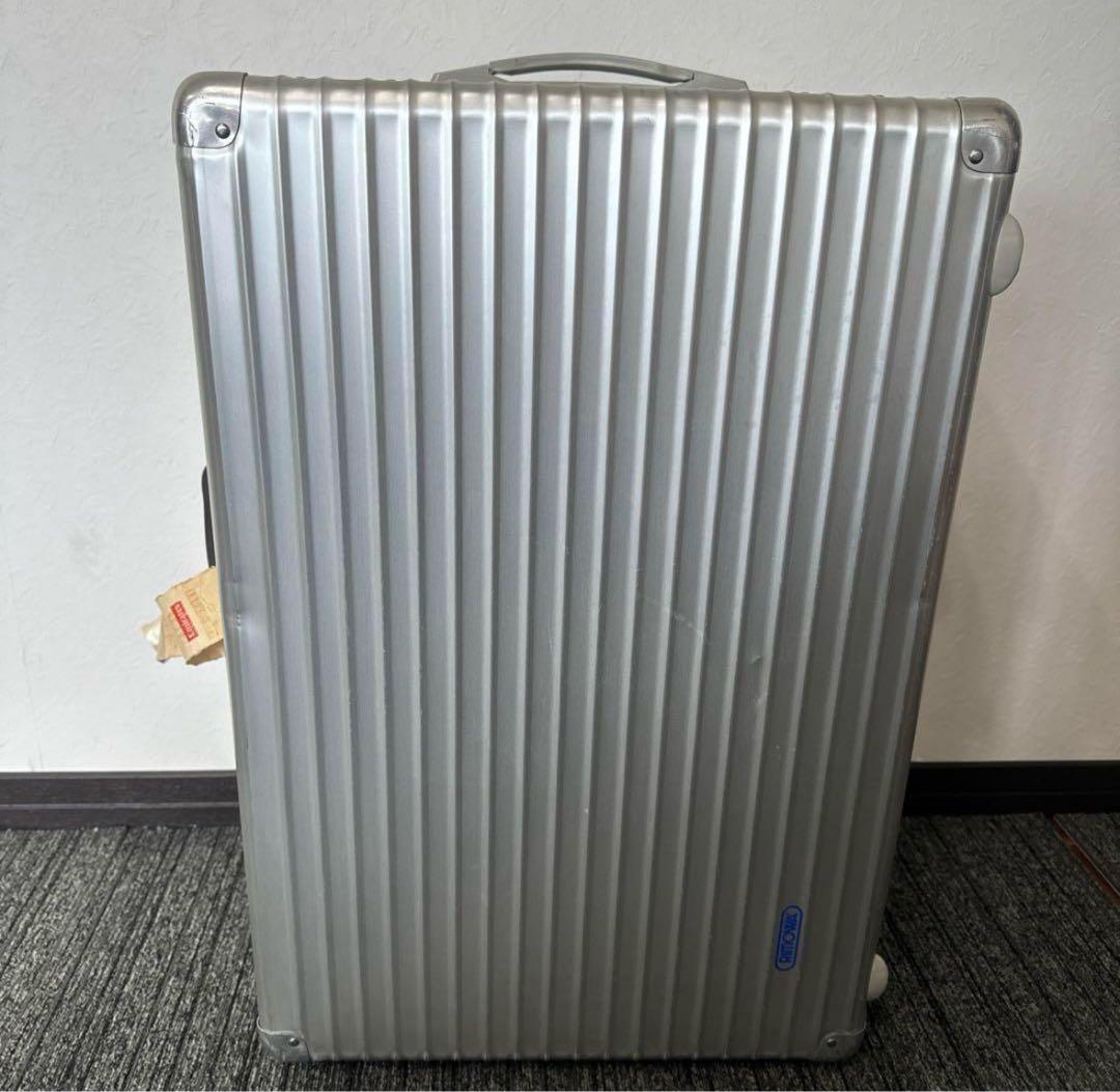 リモワ　トパーズ　青ロゴ　廃盤　希少な2輪キャスター　クラシックフライト　訳アリ