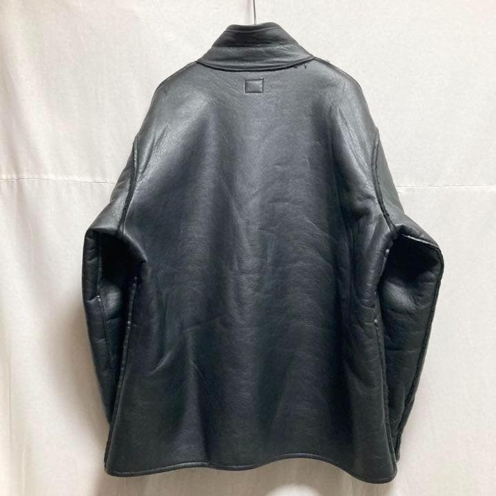 XLサイズ！Needles フェイクレザースタンドボアジャケット