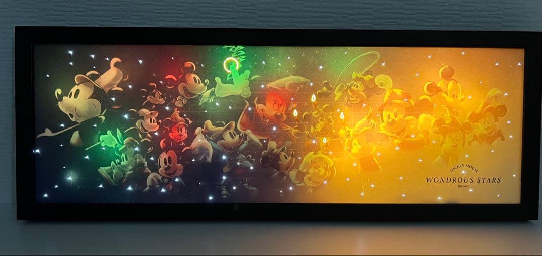 WONDROUS STARS ミッキーLEDアートボード